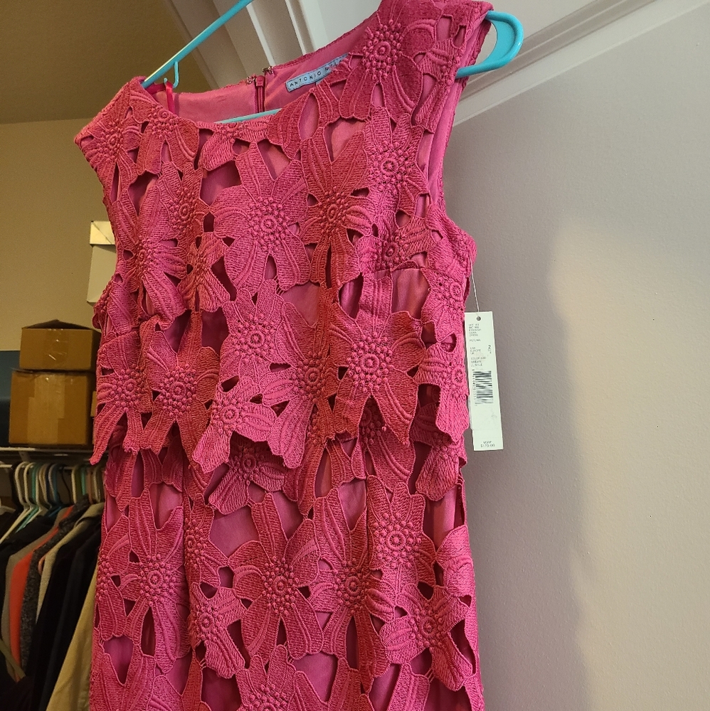 NWT Antonio Melani Pink dress